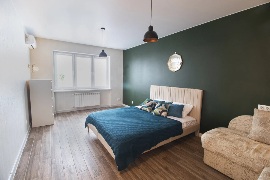 Апартаменты Apato с видом на Волгу с 25 этажа