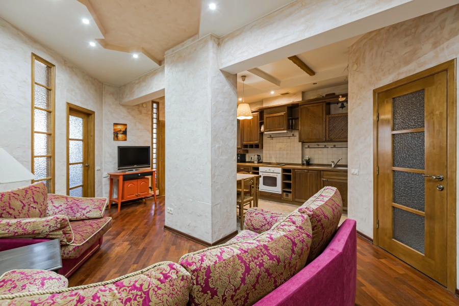 Квартира с видом на Дворец Республики