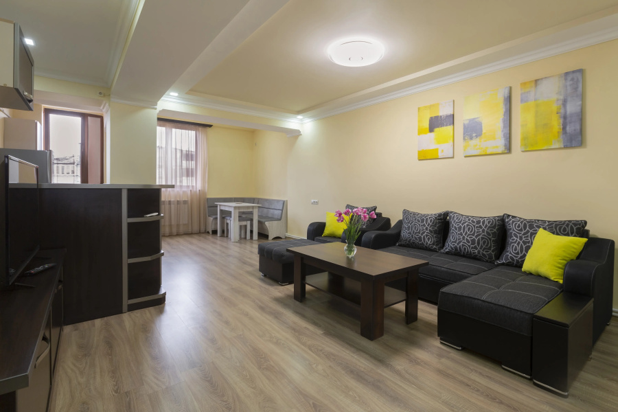 Апартаменты Umba Apartment N5 - балкон и вид на гору Арарат