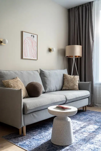 Апартаменты с отдельной спальней на Большой Покровской (до 4х гостей)