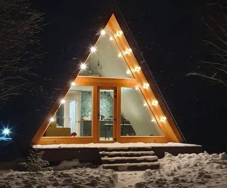 Частный дом на на берегу реки Руза