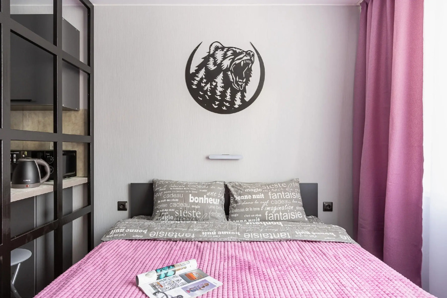 Квартира Студия Pink