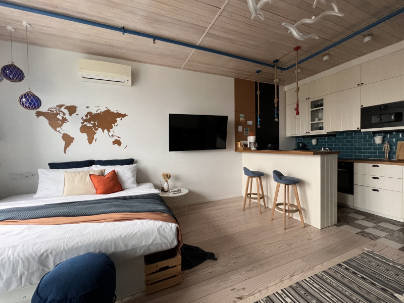 Апартаменты 'Seawood' Рядом С ТЦ Авиапарком