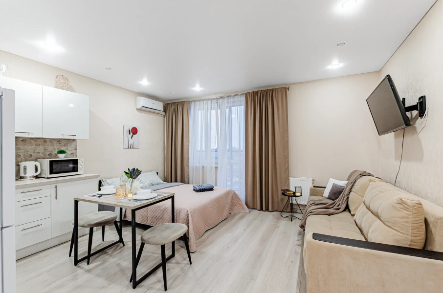 Квартира Уютная студия рядом с РКБ