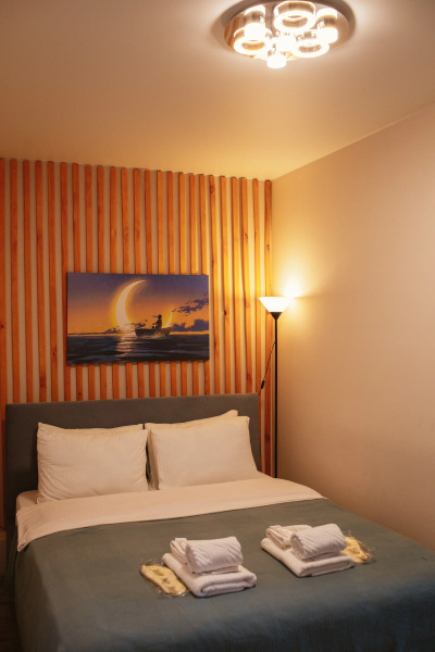 Просторные апартаменты с балконом