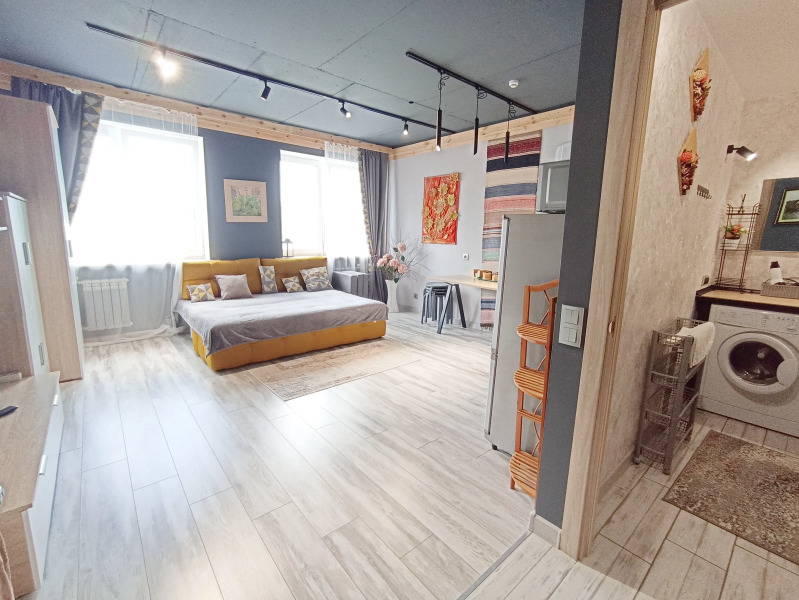 Квартира Уютная студия в ЖР Лесная поляна