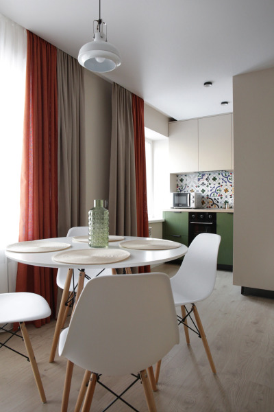 Апартаменты с отдельной спальней в сердце города