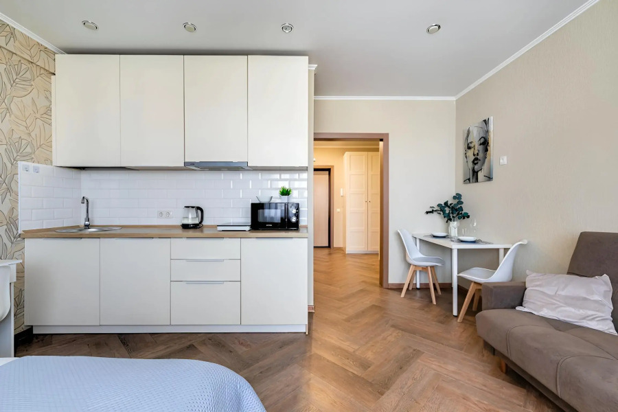 Квартира Уютная студия в центре Казани Green City