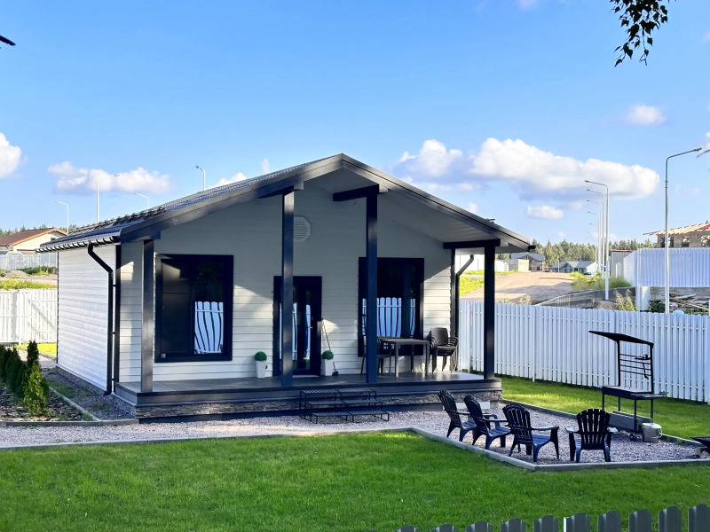 Частный дом у озера и леса 2 спальни