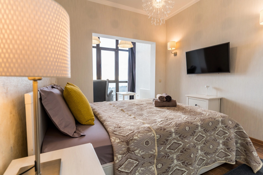 Апартаменты c видом на Морe и Гоpы в ЖК Aльбaтpос oт LеtoApart