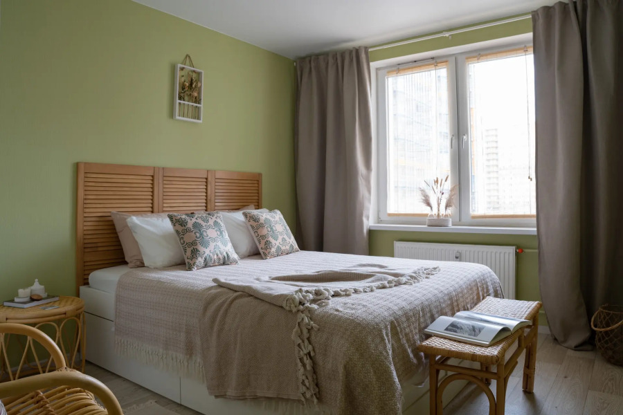 Квартира двухкомнатная в скандинавском стиле