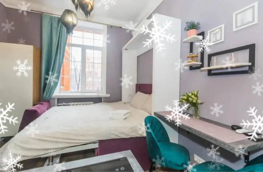 Апартаменты Rose Golden у метро Окружная