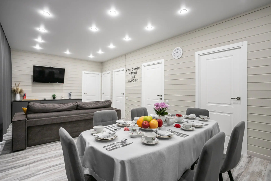 Частный дом с русской баней и банным чаном