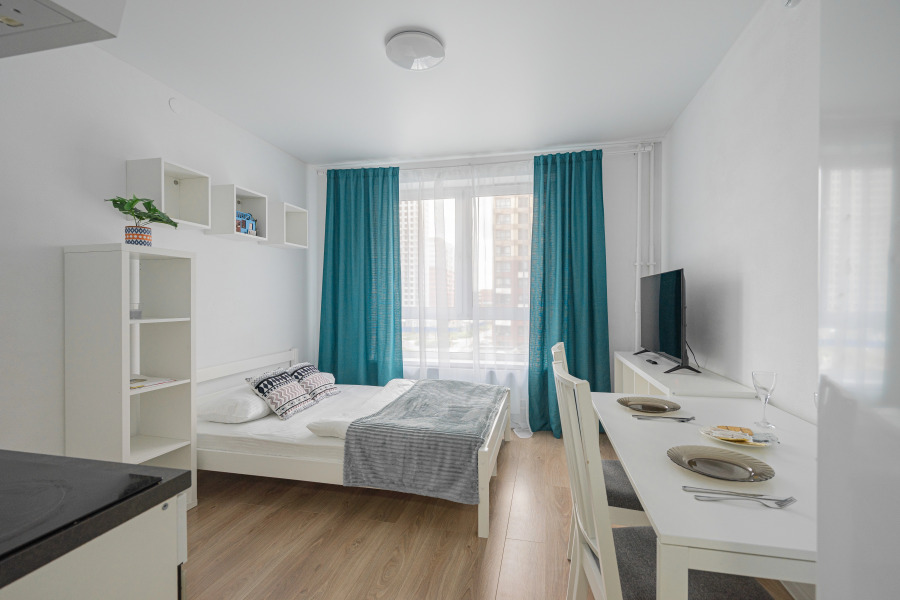 Апартаменты Уютная студия на Космонавтов