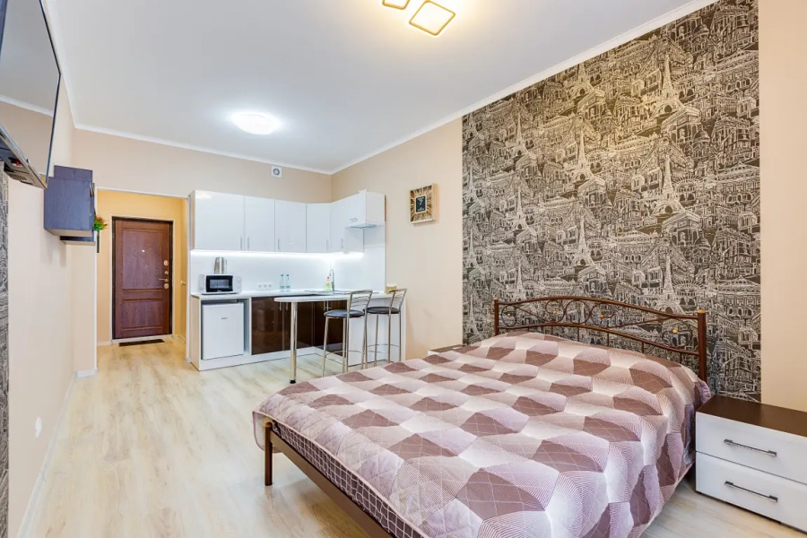 Апартаменты Никольские Коричневая Студия