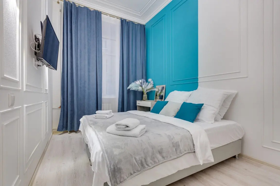 Апартаменты Бирюза и Подсолнух ВПитер на сутки 1