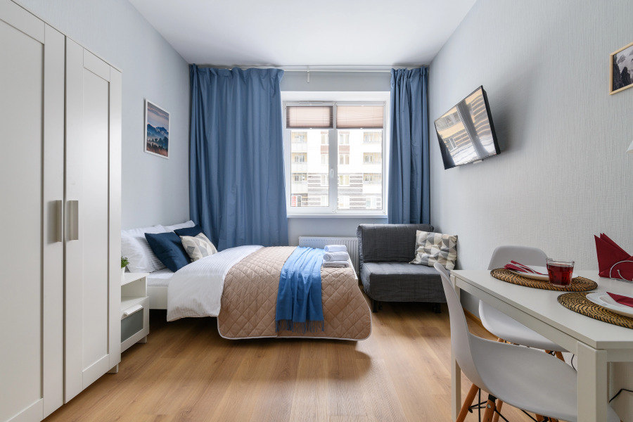 Квартира Живи в Песочном Студия Скандинавия