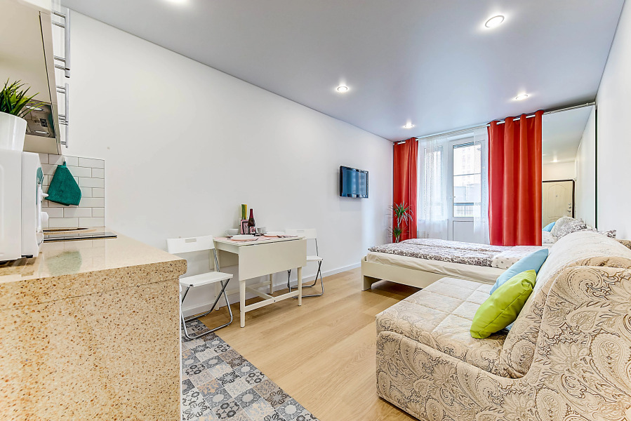 Квартира Red Curtains Studio