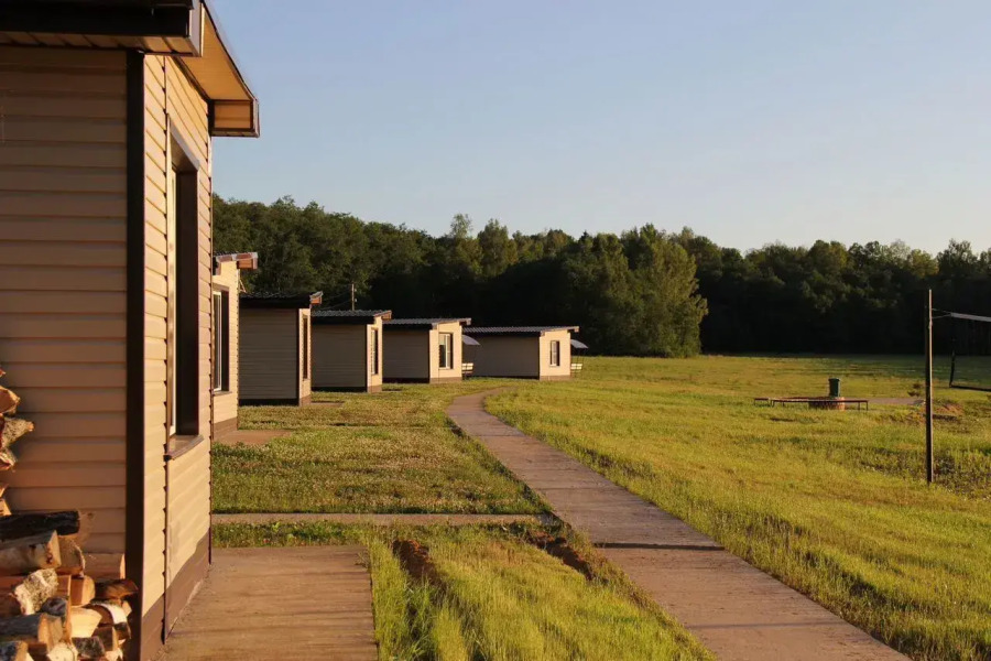 Частный дом в леcу вблизи Вязьмы