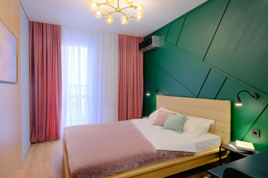 Апартаменты ЭКО на 20 Этаже в Доме с Парком на Крыше