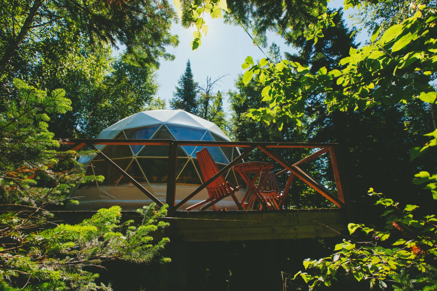 Глэмпинг Grey Home