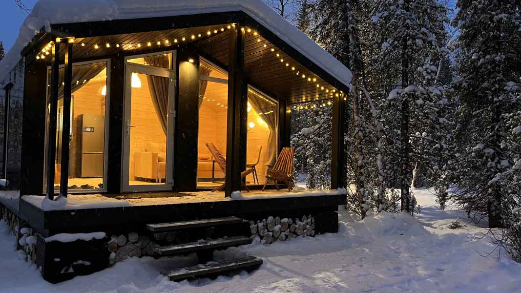 Частный дом среди леса в 15 минутах езды от Кировска