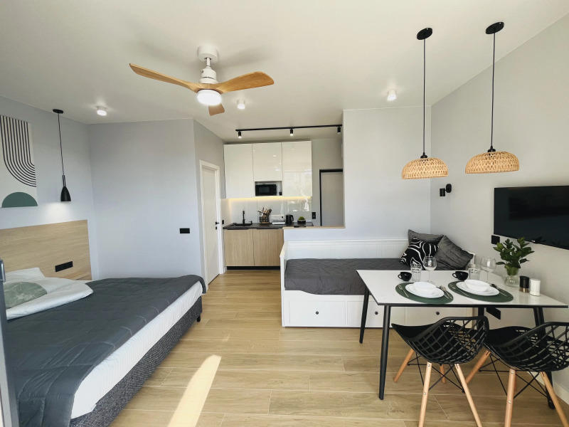 Квартира Студия Nordlys с террасой и мангалом