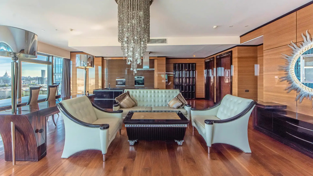 Апартаменты Москва Сити Imperial угловые 3х комнатные