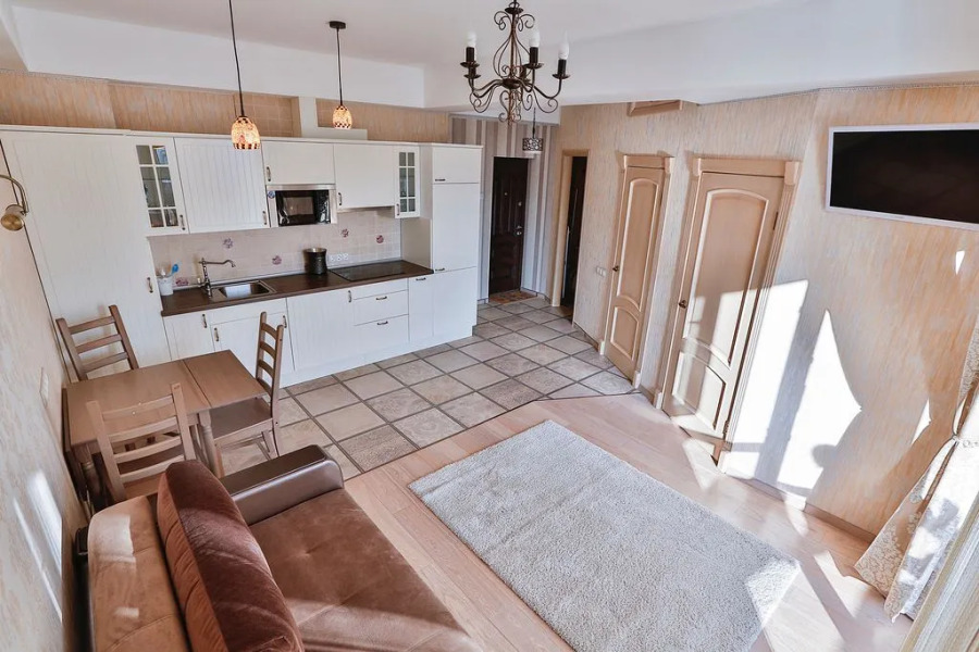 Апартаменты Романовские с видом на горы в Красной поляне