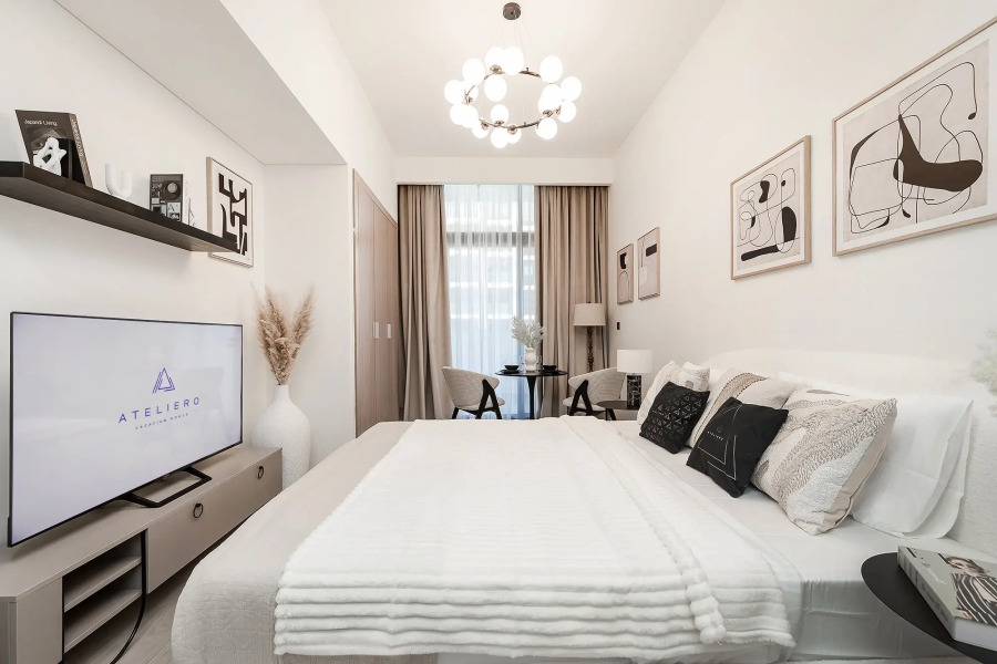 Апартаменты Modern studio in Azizi Riviera