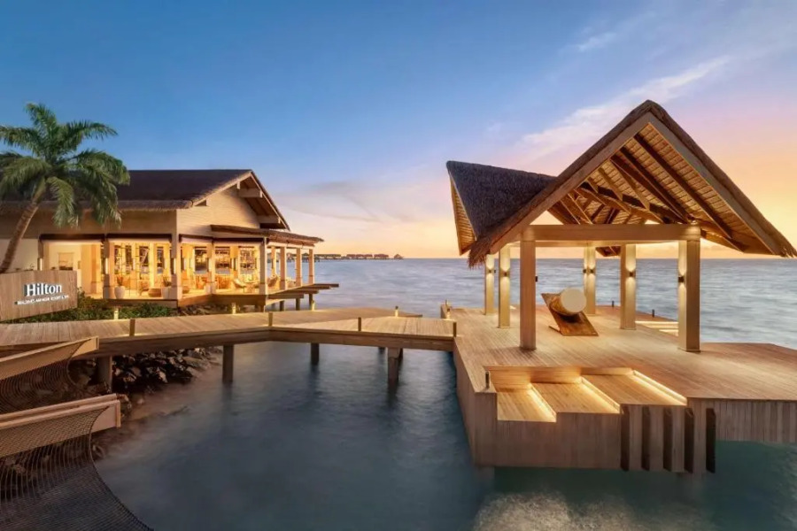 Курортный отель Hilton Maldives Amingiri Resort & Spa