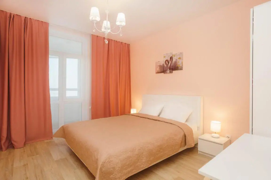 Двухкомнатные апартаменты Этажидейли на 22 этаже