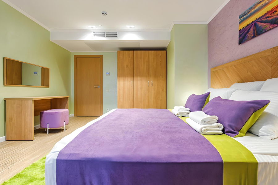 Апартаменты Двухкомнатные апартаменты полулюкс в апарт-отеле The Grand Palaces