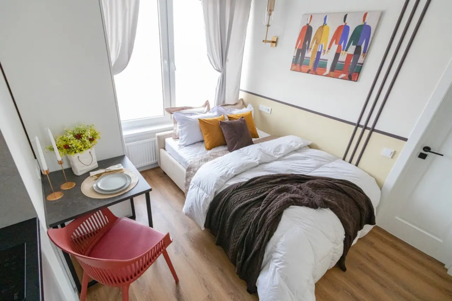 Апартаменты 102-2 Full House в ЖК Мята