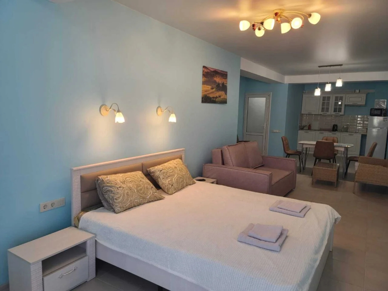 Апартаменты Лаванда студия с террасой